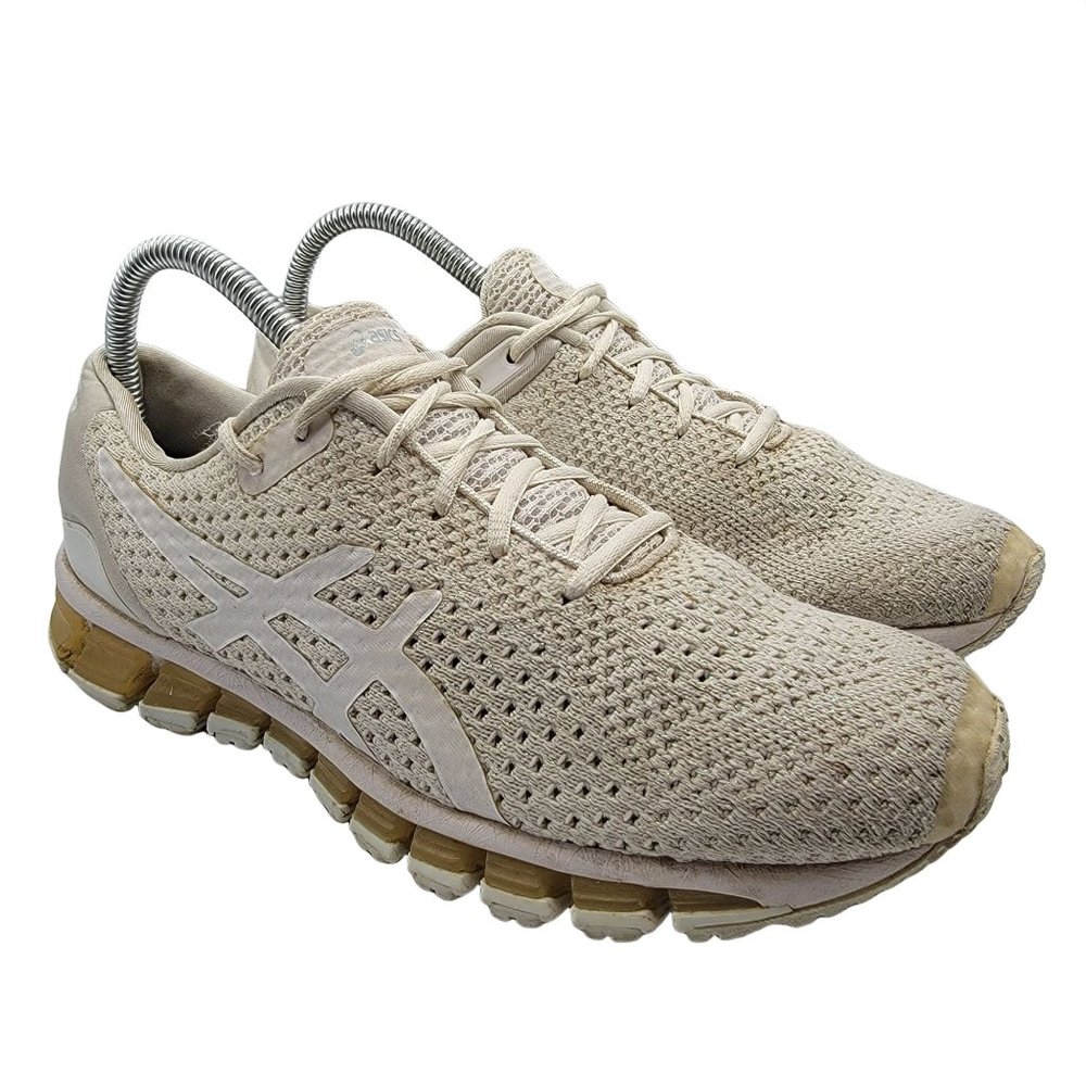 Asics Gel-Quantum 360 Womens 8.5 Knit Grey Sparkle 1022A041 Running Shoes